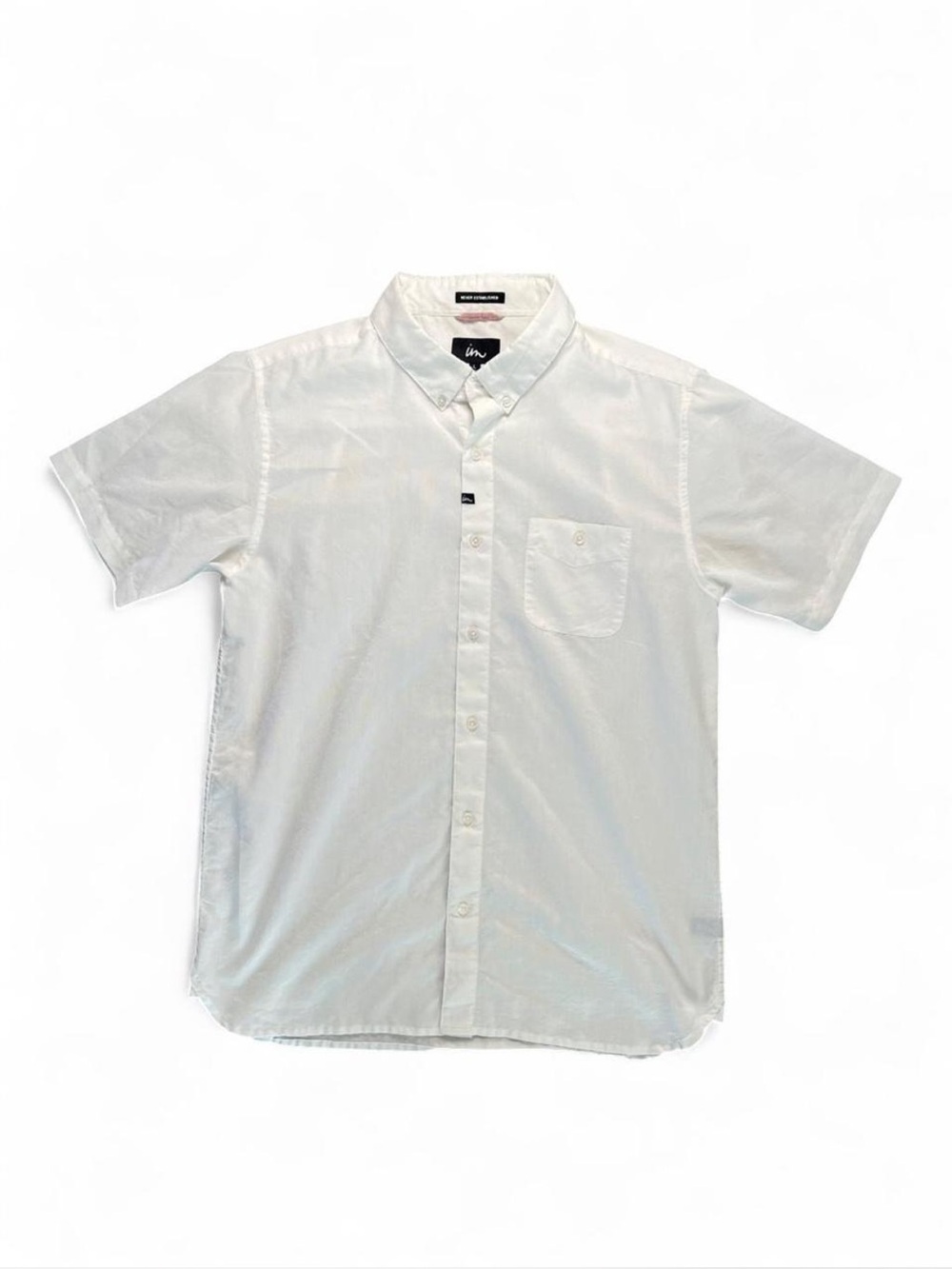 Men's Imperial Motion Breathable Short Sleeve Button-Down Shirt - White